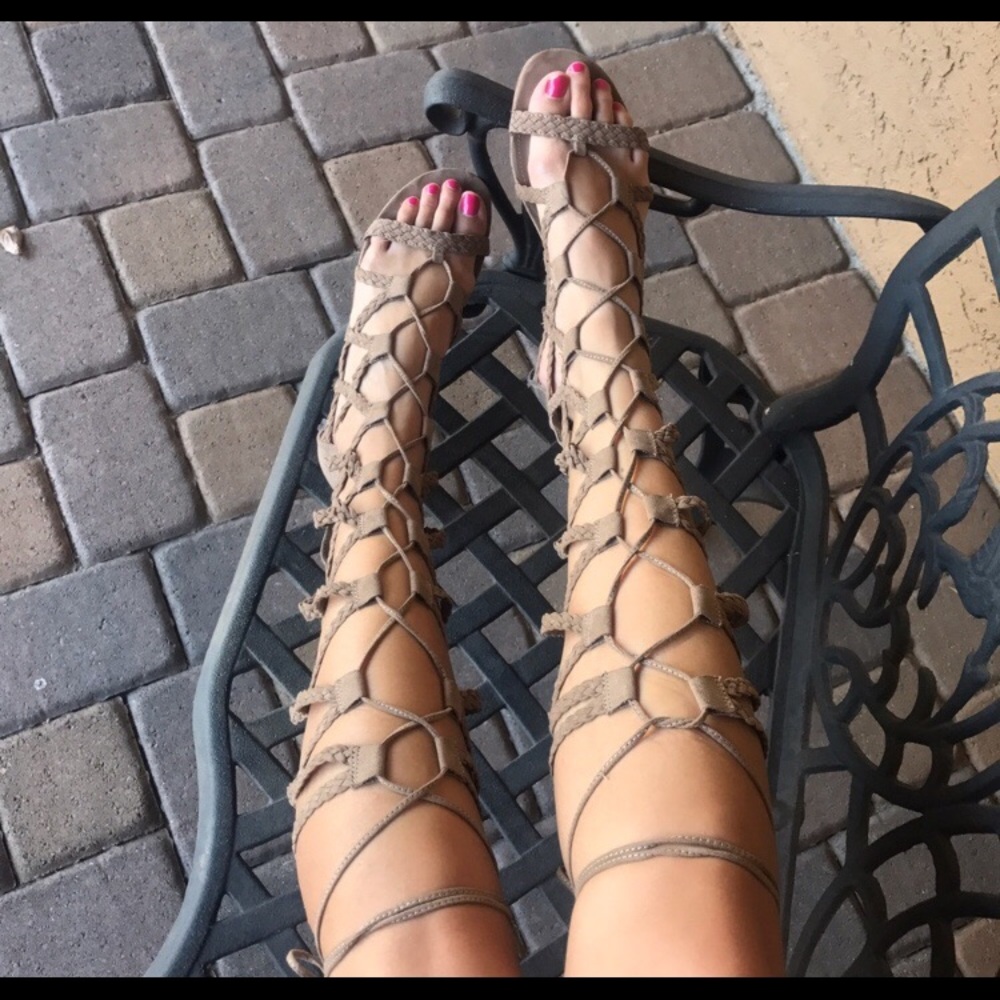 Lace Up Coachella Gladiator Sandals Steve Madden